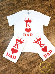 King of Hearts Father's Day Shirts